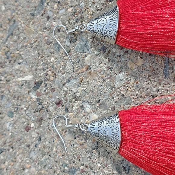 Gorgeous Tassel Earrings! - Picture 4 of 4